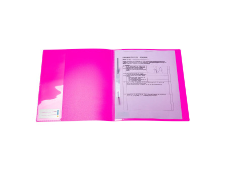 HERMA Chemise à lamelle, en PP, A4, rose fluo