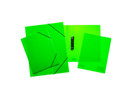 HERMA Chemise à élastiques, en PP, A3, vert fluo