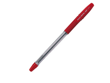 PILOT Stylo à bille BPS-GP, tracé: 0,33 mm (XB), rouge