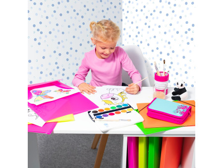 HERMA Classeur à anneaux, A4, 2 anneaux, vert fluo