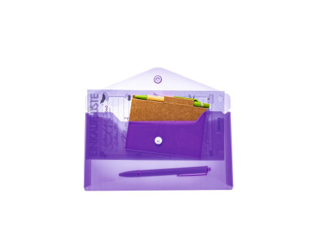 HERMA Pochette à documents, PP, format long, violet
