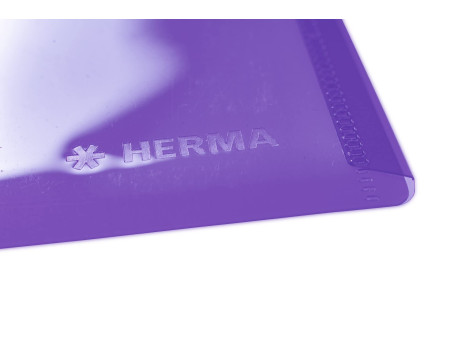 HERMA Pochette à documents, PP, format long, violet