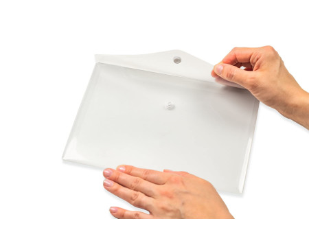 HERMA Pochette à documents, PP, A5, blanc