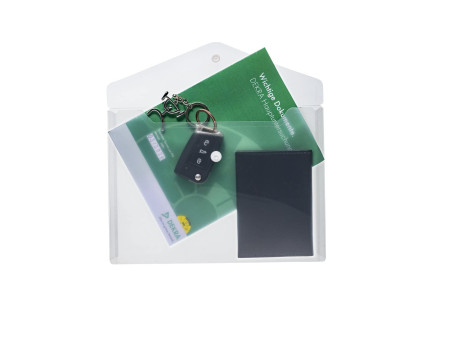 HERMA Pochette à documents, PP, A5, blanc