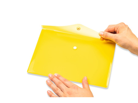 HERMA Pochette à documents, PP, A5, jaune