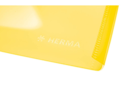 HERMA Pochette à documents, PP, A5, jaune