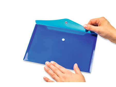 HERMA Pochette à documents, PP, A5, bleu