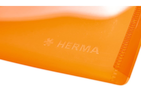 HERMA Pochette à documents, PP, A5, orange