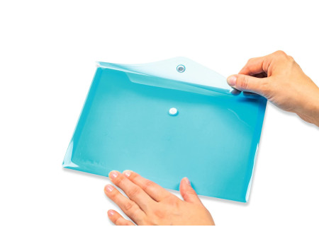 HERMA Pochette à documents, PP, A5, bleu clair