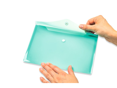 HERMA Pochette à documents, PP, A5, turquoise