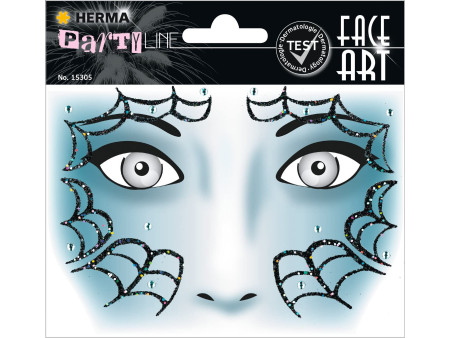 HERMA Face Art Sticker visage 'Araignée'