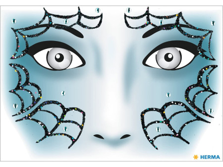 HERMA Face Art Sticker visage 'Araignée'