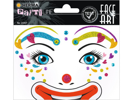 HERMA Face Art Sticker visage 'Clown Lotta'