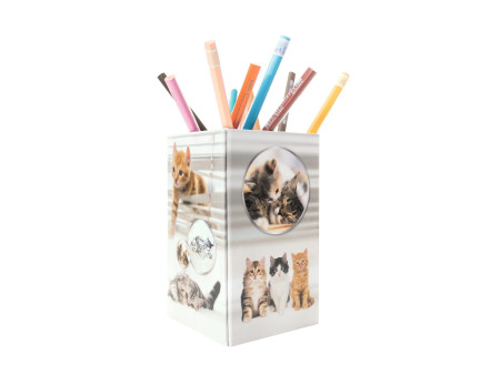 HERMA Pot à crayons 'Chats', carton