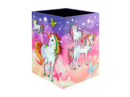 HERMA Corbeille à papier 'Licorne', carton