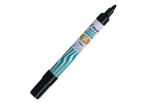 PILOT Marqueur permanent SUPER COLOR FINE, noir