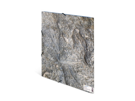 HERMA Chemise à élastiques 'Nature', A4, carton, Stone