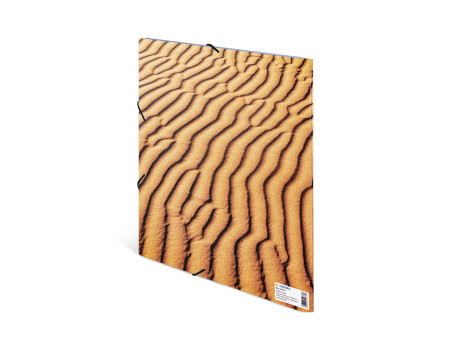 HERMA Chemise à élastiques 'Nature', A3, carton, Sand