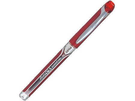 PILOT Stylo Roller Hi-Tecpoint V10 Grip, rouge