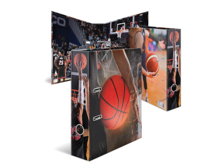 HERMA Classeur à motif 'Sport' Basket, A4