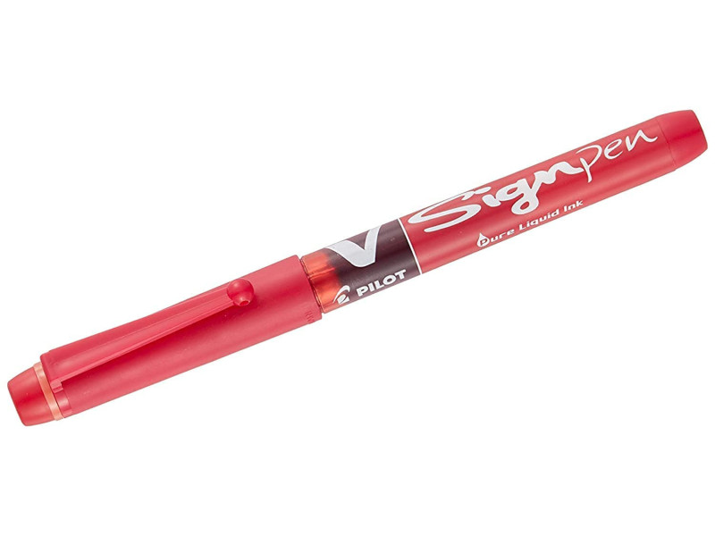 PILOT Stylo feutre V Sign Pen, rouge