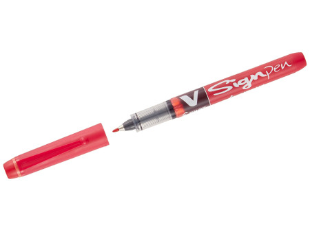 PILOT Stylo feutre V Sign Pen, rouge
