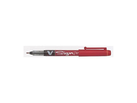 PILOT Stylo feutre V Sign Pen, rouge