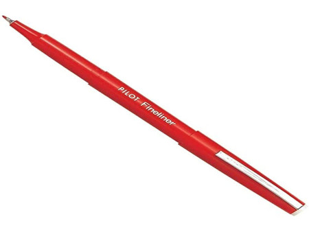 PILOT Fineliner SW PPF, extra fin, rouge