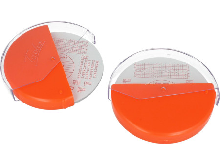 RNK Verlag Boîte pour disques à diagramme, orange