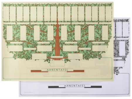 RNK Verlag Arbre généalogique 'petit arbre', A3 paysage
