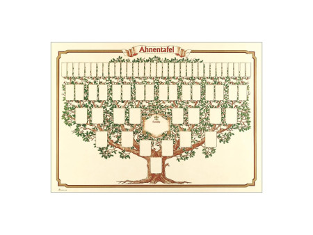 RNK Verlag Arbre généalogique 'arbre esquissé', 70 x 50 cm