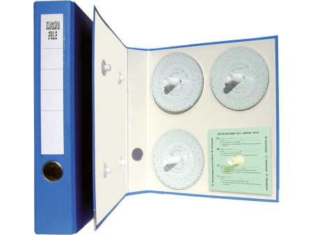 RNK Verlag Classeur pour disques à diagramme, noir
