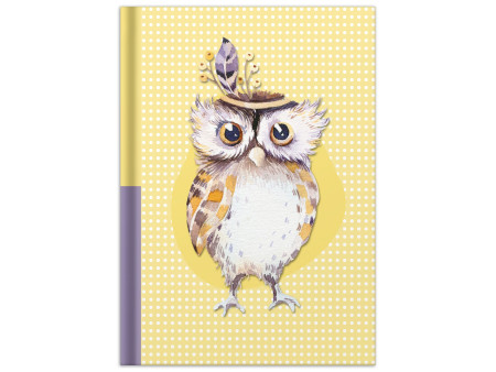 RNK Verlag Carnet de notes 'Chouette', A5, 96 feuilles