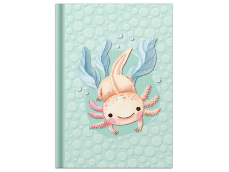 RNK Verlag Carnet de notes 'Axolotl', A5, 96 feuilles