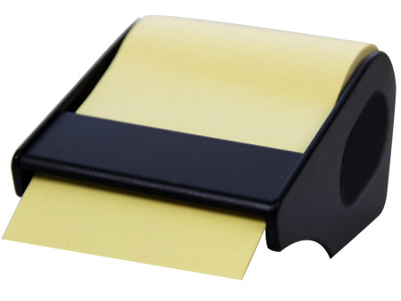 RNK Verlag Rouleau de notes adhésives en dévidoir, jaune