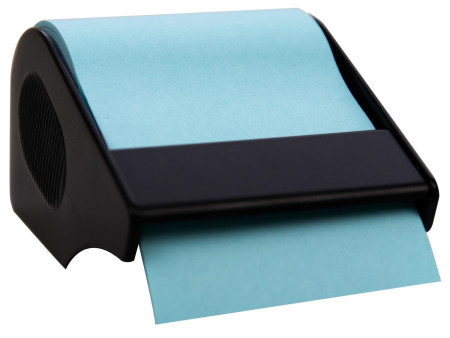 RNK Verlag Rouleau de notes adhésives en dévidoir, bleu