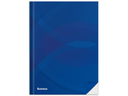 RNK Verlag Cahier 'Business bleu', A5, quadrillé
