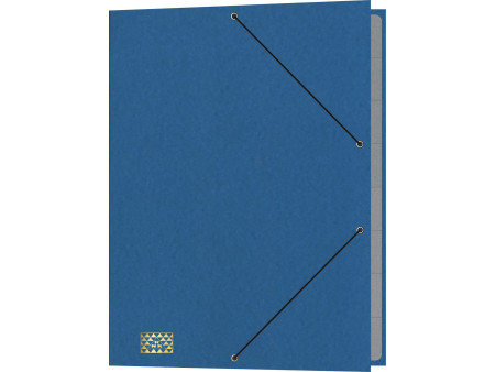 RNK Verlag Conférencier & trieur, A4, 9 compartiments, bleu