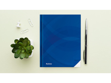RNK Verlag Cahier 'Business bleu', A5, ligné
