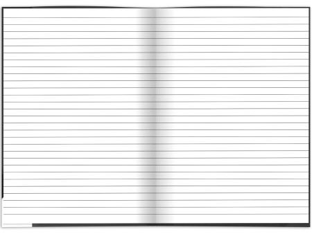 RNK Verlag Cahier 'notes carbon black', A5, ligné