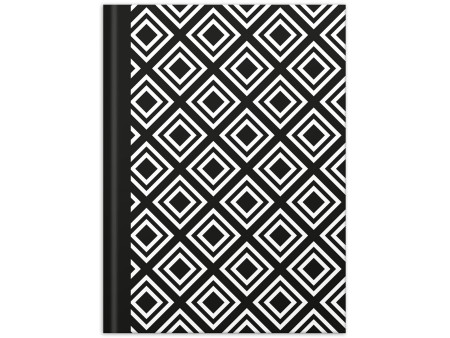 RNK Verlag Cahier 'Black & White Rhombus', A5, pointillé