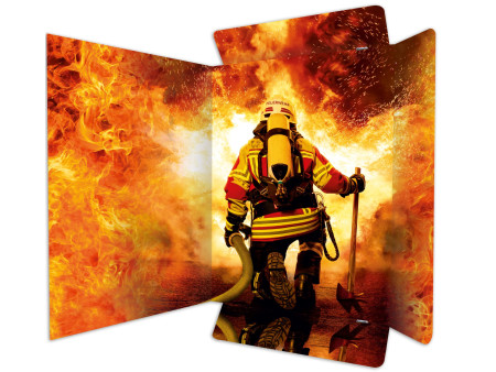 RNK Verlag Carton à dessin 'On Fire', A3