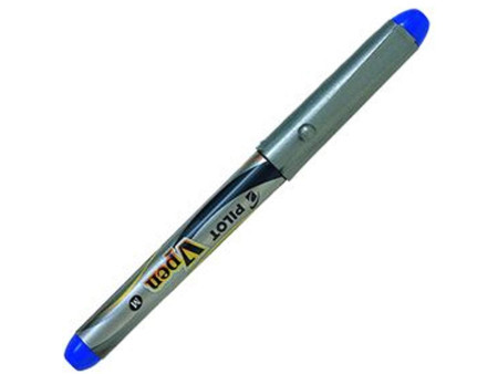 PILOT Stylo plume V-Pen effaçable, bleu