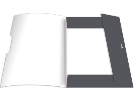 RNK Verlag Carton à dessin 'Friendly Grey', A4, gris