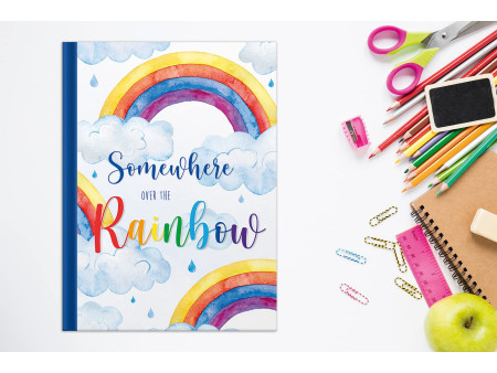 RNK Verlag Carnet de notes 'Over the Rainbow', A4, uni