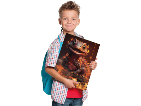 RNK Verlag Pochette à dessins 'Dragon', A3
