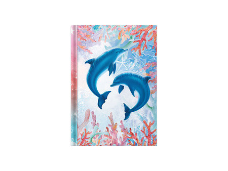 RNK Verlag Carnet de notes 'Dauphin', A4, 96 feuilles, uni