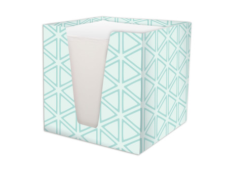 RNK Verlag Bloc cube 'Mint', carton rigide, garni