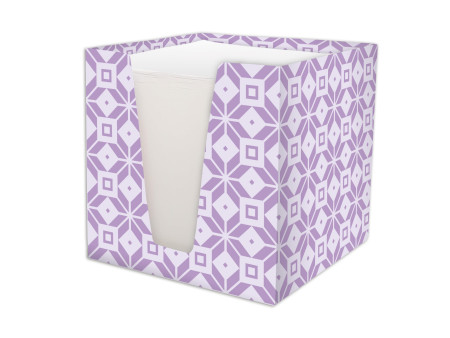RNK Verlag Bloc cube 'Berry', carton rigide, garni