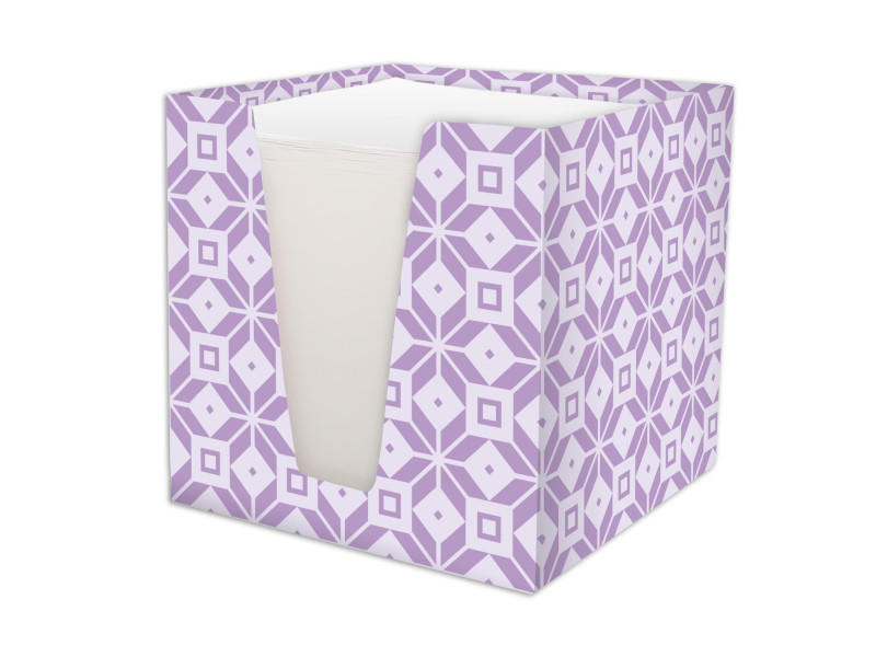 RNK Verlag Bloc cube 'Berry', carton rigide, garni